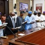 Oyo Governor swears in 10 New commissioners